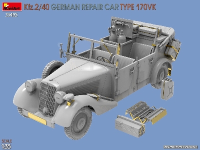 Kfz.2/40 German Wwii Repair Car Type 170vk - image 15