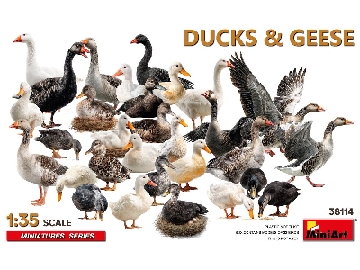 Ducks & Geese (33 Figures) - image 1