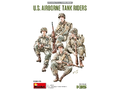 Us Wwii Airborne Tank Riders (4 Figures) - image 1