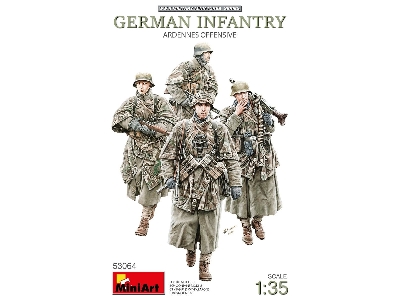 German Infantry - Ardennes Offensive 1944/1945 (4 Figures) - image 1