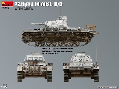 Pz.Kpfw.Iii Ausf. B/D With Crew (2 Figures) - image 13