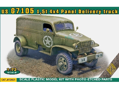 Us G7105 1,5t 4x4 Panel Delivery Truck - image 1