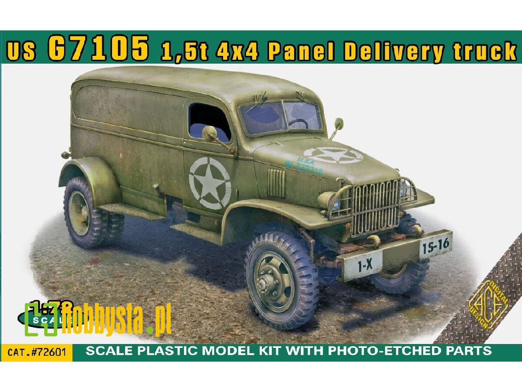 Us G7105 1,5t 4x4 Panel Delivery Truck - image 1