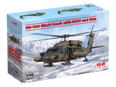 Uh-60a Black Hawk With Esss And Skis - image 2