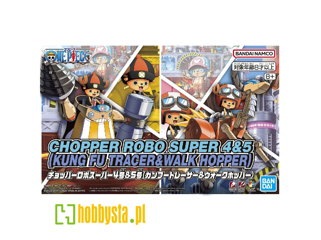 Chopper Robo Super No.4 & No.5 (Kung Fu Tracer & Walk Hopper) - image 1