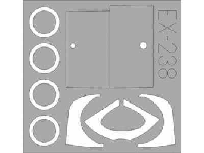  YAK-3 Weekend 1/48 - Eduard - masks - image 1