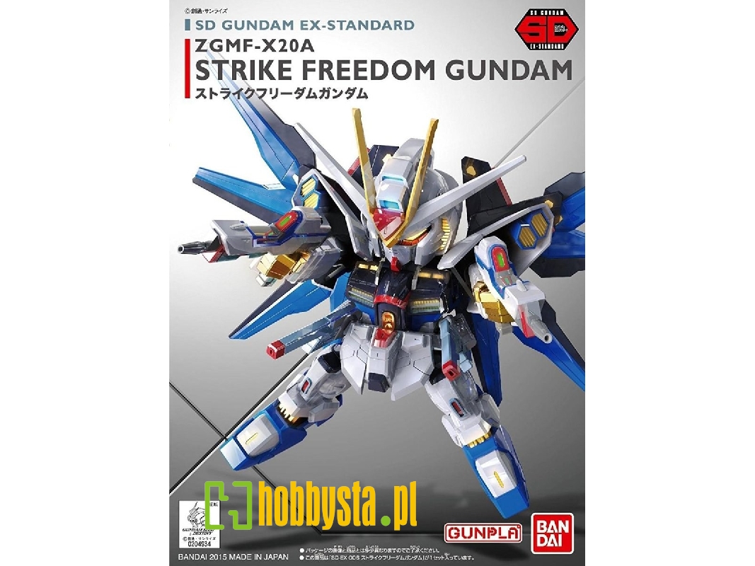 Zgmf-x20a Strike Freedom Gundam (Sdex) - image 1