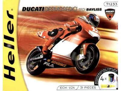 DUCATI DESMOSEDICI Troy Bayliss w/Paints and Glue - image 1
