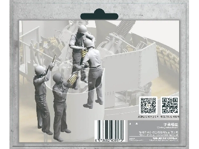 Us Navy Wwii Anti-aircraft 40 Mm Quad Bofors Gun Crew Set 3 - image 1