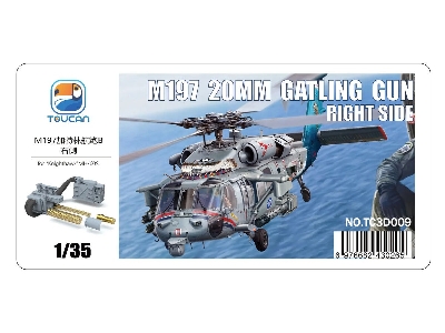 M197 20 Mm Gatling Gun Right Side (For Mh-60 S Knighthawk) - image 1