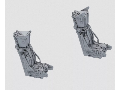 Dassault Mirage 2000 D/N - 3d Resin Prints Of Engines And Seats - image 2