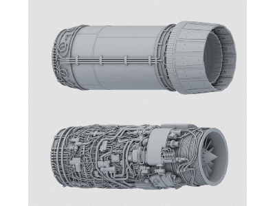 Dassault Mirage 2000 D/N - 3d Resin Prints Of Engines And Seats - image 3