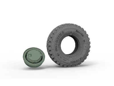 Vpk-7289 Bumerang Ifv - 3d-printed Gravity Tire (8 Pcs) - image 1