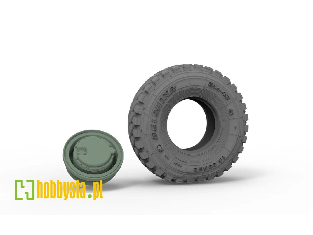 Vpk-7289 Bumerang Ifv - 3d-printed Gravity Tire (8 Pcs) - image 1