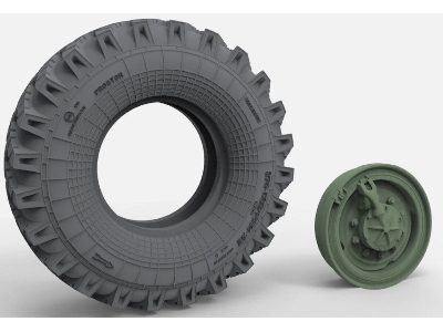 Ural 4320 - 3d-printed Gravity Tire (6 Pcs) - image 1