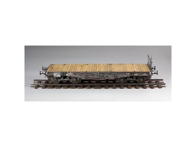 German Wwii 15 Cm Sfh 13/1 (Sf)auf Gw Lrs.(F )sd.Kfz.135/1 With 50 Ton Type Ssy45 Flatcar Schwerer Platformwagen (3 In 1 Kit) - 