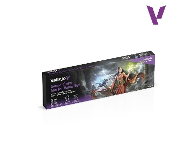72215 Game Color Starter Value Set (Paints + Brush + Mini) - image 1