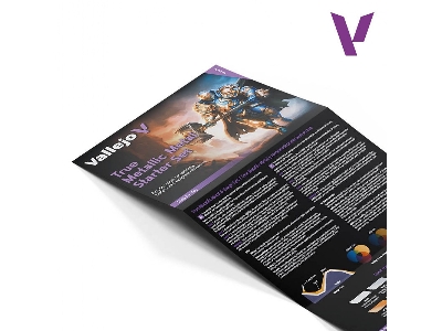 77272 True Metallic Metal Starter Set (Paints + Brush + Mini + Leaflet) - image 4
