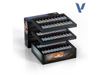 77273 True Metallic Metal Core Set (Paints + Brush + Guide) - image 3