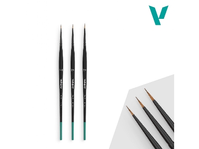 Definition Brush Set - Synthetic Fibers (4/0, 3/0 And 2/0) - image 1