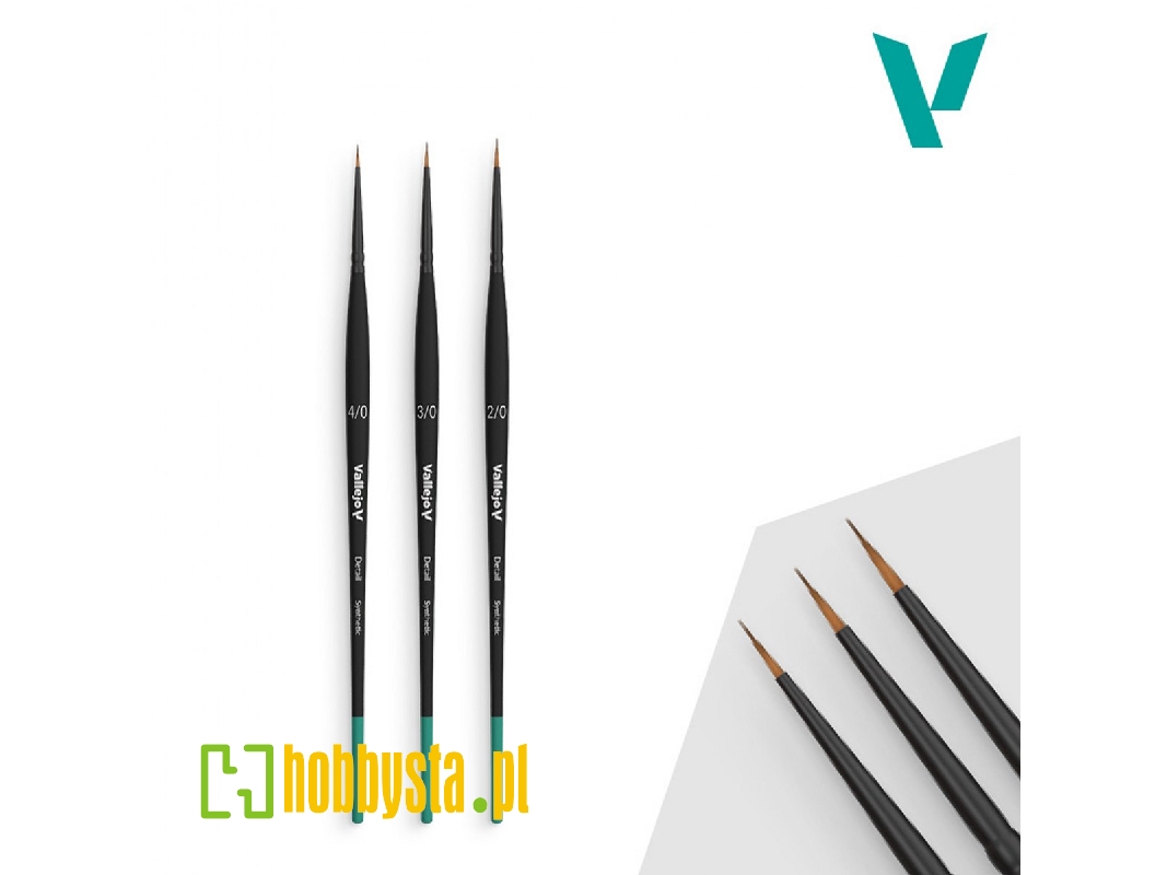Definition Brush Set - Synthetic Fibers (4/0, 3/0 And 2/0) - image 1