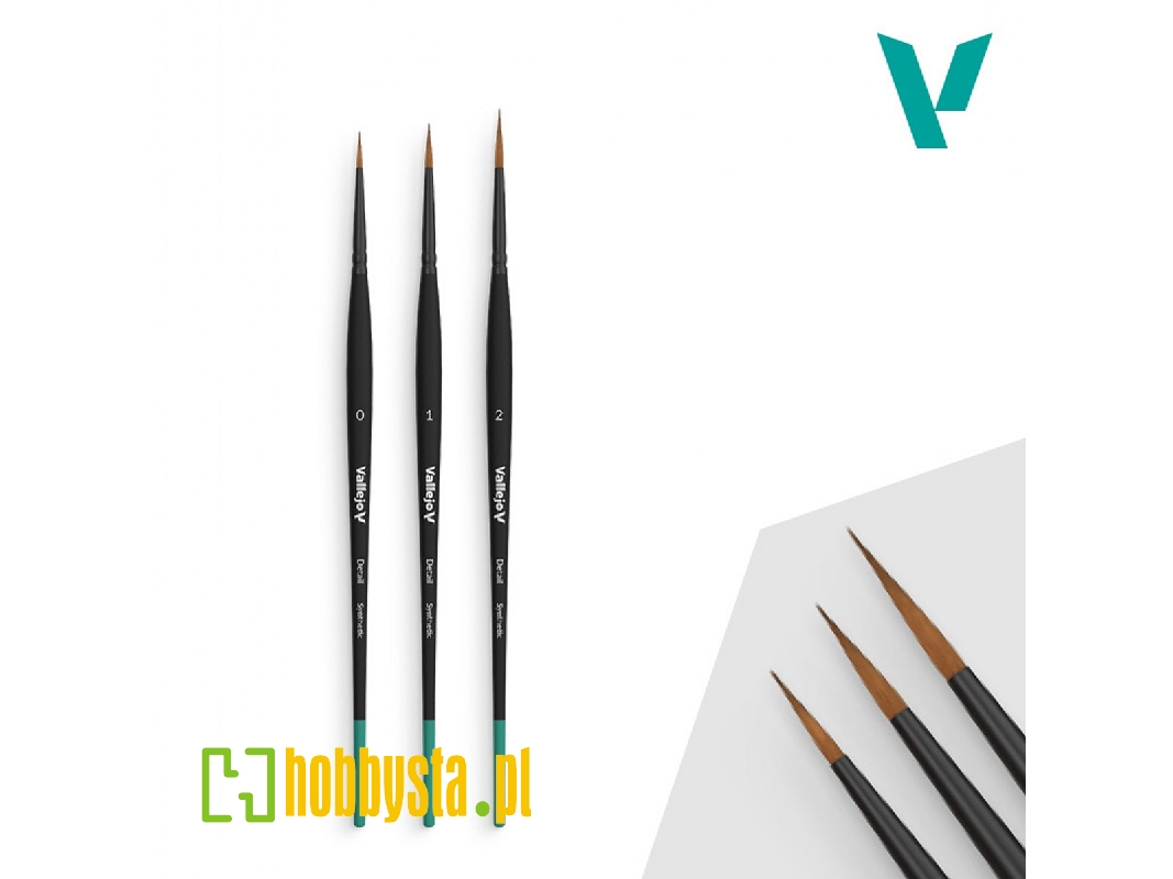 Design Brush Set - Synthetic Fibers (0, 1 And 2) - image 1