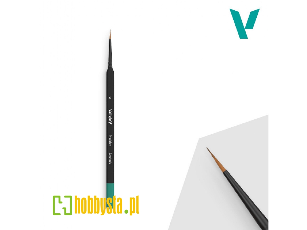 Brush - Precision - Round Synthetic No. 0 Triangular H - image 1