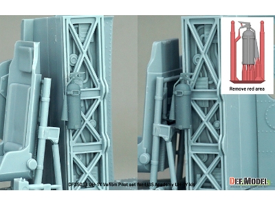 Usmc Uh-1y Venom - 3d-printed Pilot Set (2 Figures / For Academy Kits) - image 10