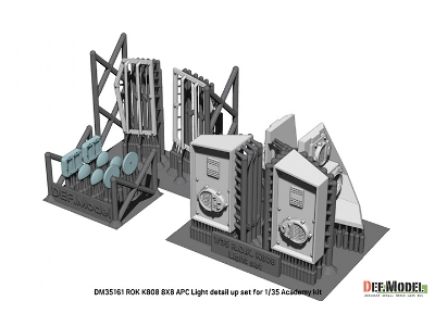 Rok K808 Apc - Light Detail-up Set (For Academy Kits) - image 5