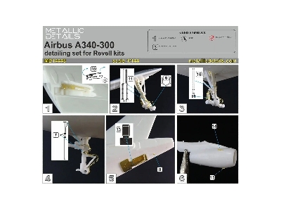 Airbus A340-300 - Detailing Set (For Revell Kits) - image 2