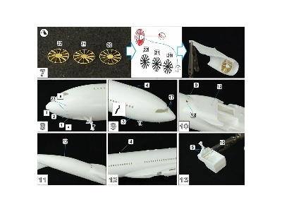 Airbus A340-300 - Detailing Set (For Revell Kits) - image 3
