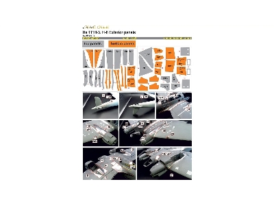 Heinkel He-111 H-3 / H-6 - Self-adhesive Large Exterior Panels (For Icm Kits) - image 1