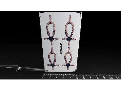 Sikorsky Uh-60 - Seat Belts For Pilot Seats (For Academy, Kitty Hawk Models And Zimi Model Kits) - image 1