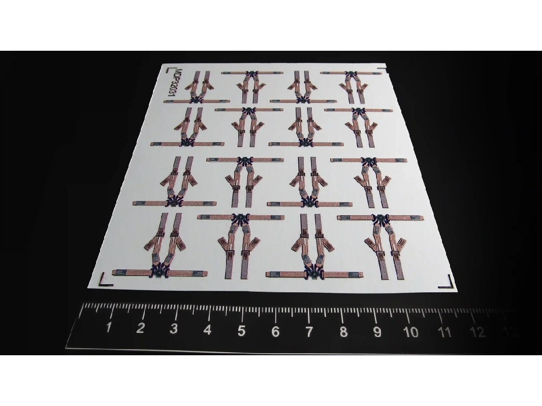 Sikorsky Uh-60 - Seat Belts For Cabin Seats (For Academy, Kitty Hawk Models And Zimi Model Kits) - image 1