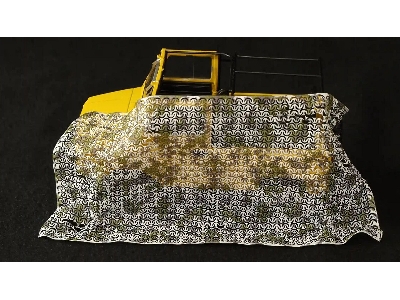 Universal Modern Camouflage Net (Barracuda-type) Winter - Flexible 3d - image 2