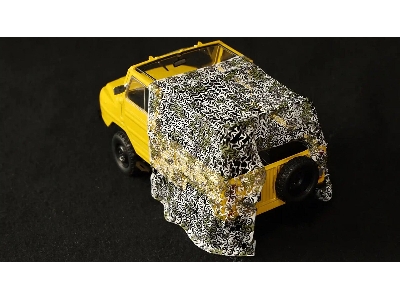 Universal Modern Camouflage Net (Barracuda-type) Winter - Flexible 3d - image 3
