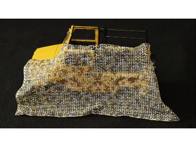 Universal Modern Camouflage Net (Barracuda-type) Autumn - Flexible 3d Decal - image 1