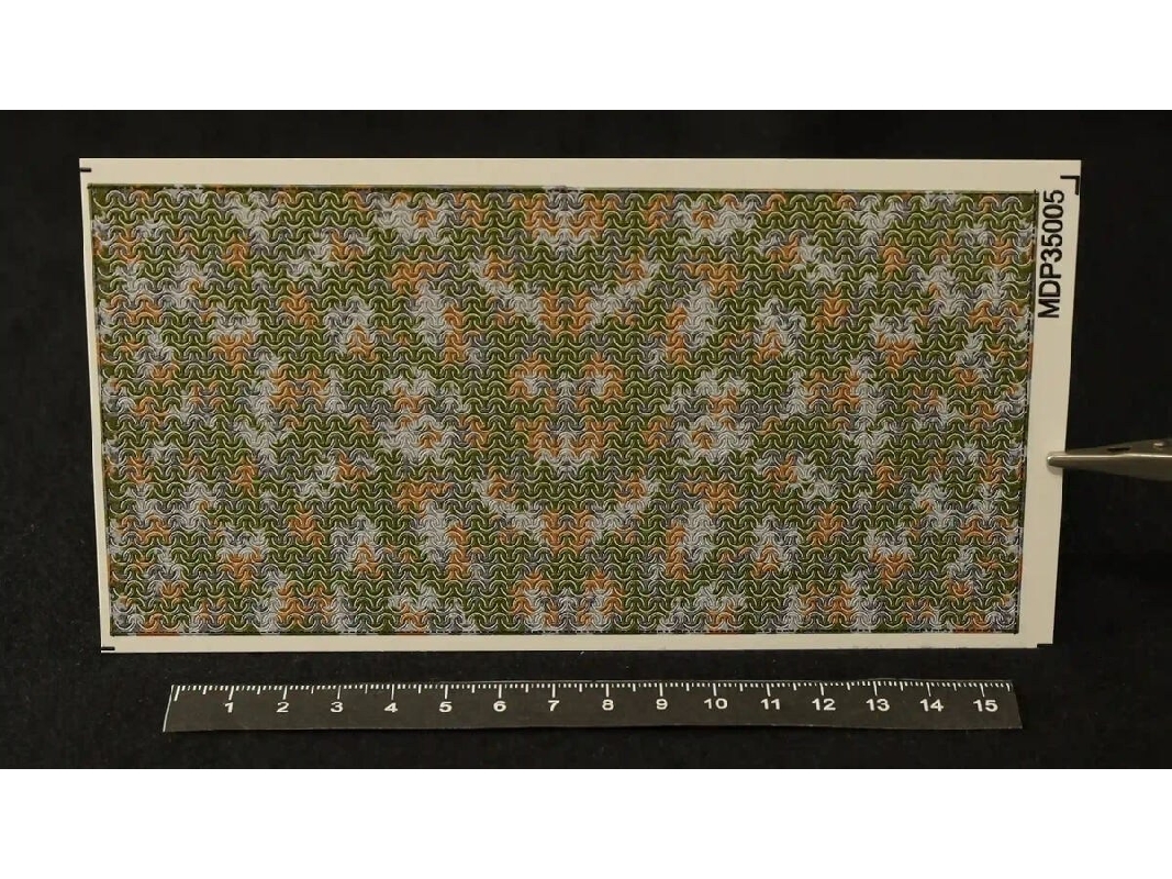 Universal Modern Camouflage Net (Barracuda-type) Summer - Flexible 3d - image 1
