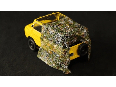 Universal Modern Camouflage Net (Barracuda-type) Summer - Flexible 3d - image 3