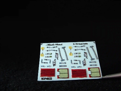 Rockwell B-1 B Lancer - Seat Belts (3d-printed / For Revell And Monogram Kits) - image 2