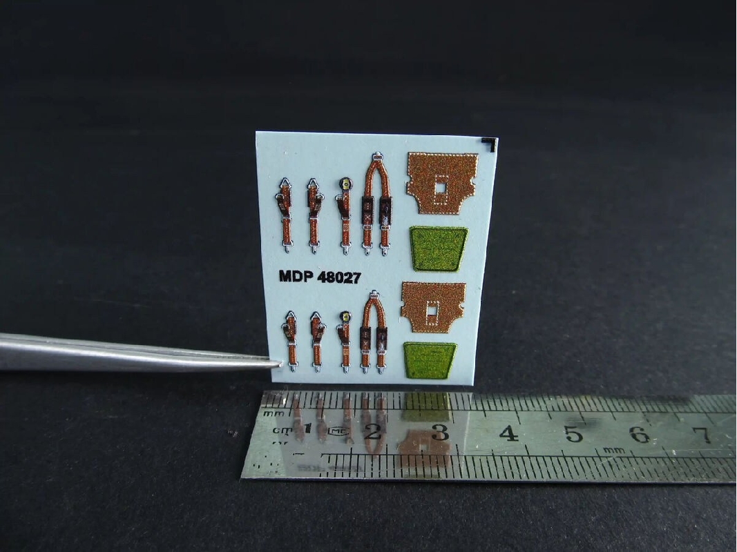 French Wwii Seat Belts (3d-printed) - image 1