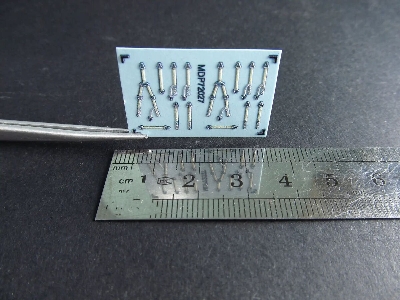 Pzl P.11 / Pzl.P23 / Pzl.P46 And Pzl.P37 - Seat Belts (3d-printed / For Arma Hobby, Heller And Ibg Models Kits) - image 1