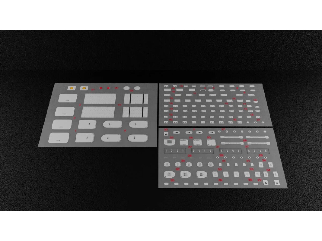 Ilyushin Il-18, Il-20 And Il-38 - Hatches And Exterior Panels (Amodel) - image 1