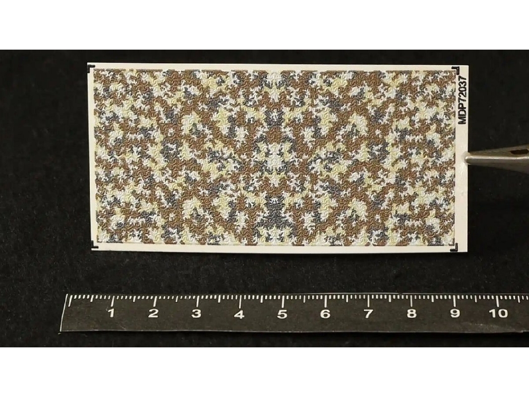 Universal Modern Camouflage Net (Barracuda-type) Autumn - Flexible 3d Decal - image 1