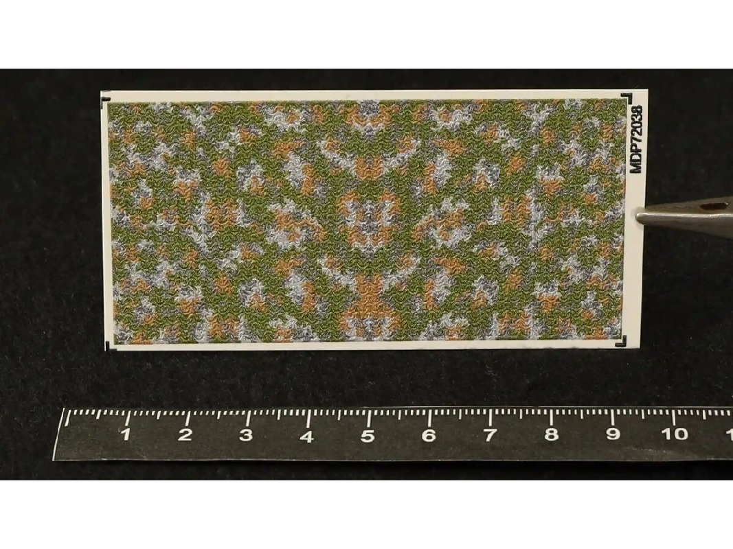 Universal Modern Camouflage Net (Barracuda-type) Summer - Flexible 3d Decal - image 1