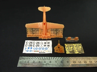 Fiat G.55 With Etched Parts And Decals (3d-printed) - image 1