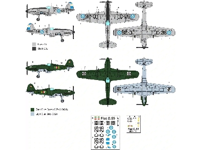 Fiat G.55 With Etched Parts And Decals (3d-printed) - image 6