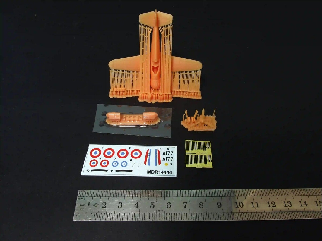 Bloch Mb.152 C.1 With Etched Parts And Decals (3d-printed) - image 1