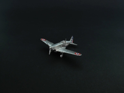 Morane-saulnier Ms.406 C.1 With Etched Parts And Decals (3d-printed) - image 3