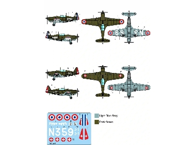 Morane-saulnier Ms.406 C.1 With Etched Parts And Decals (3d-printed) - image 8